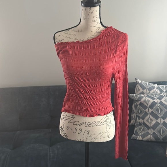 Free People Tops - Free People One Shoulder Top XL